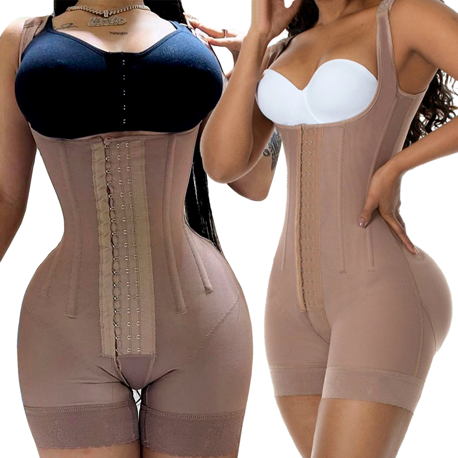 Shapewear Bodysuit Firm - Fajas korset Colombia Post Lipo operasi